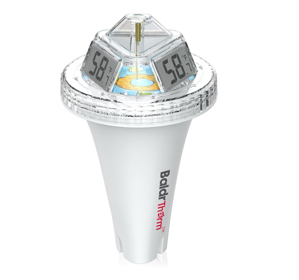 BaldrTherm Pool Thermometer Digital Floating Easy Read