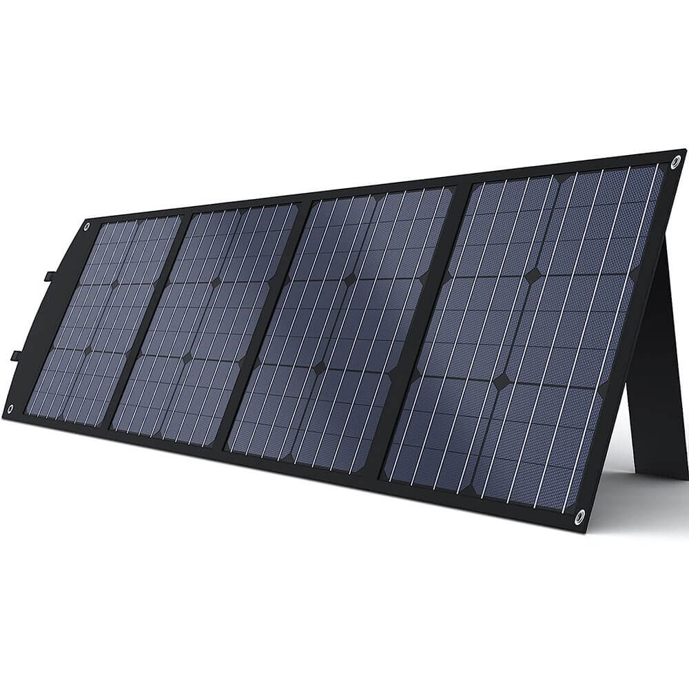 BALDR 120W Portable Solar Panel for Jackery/ECOFLOW/Flashfish/ROCKPALS Power Station Generator, Foldable Solar Cell Charger with USB Ports & PD Output for Camping, Off Grid Living. Black Visit the BALDR Store