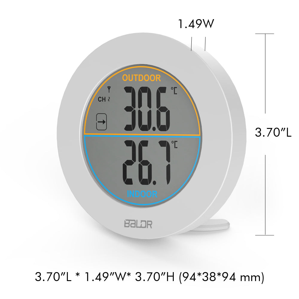 outdoor clock thermometer hygrometer