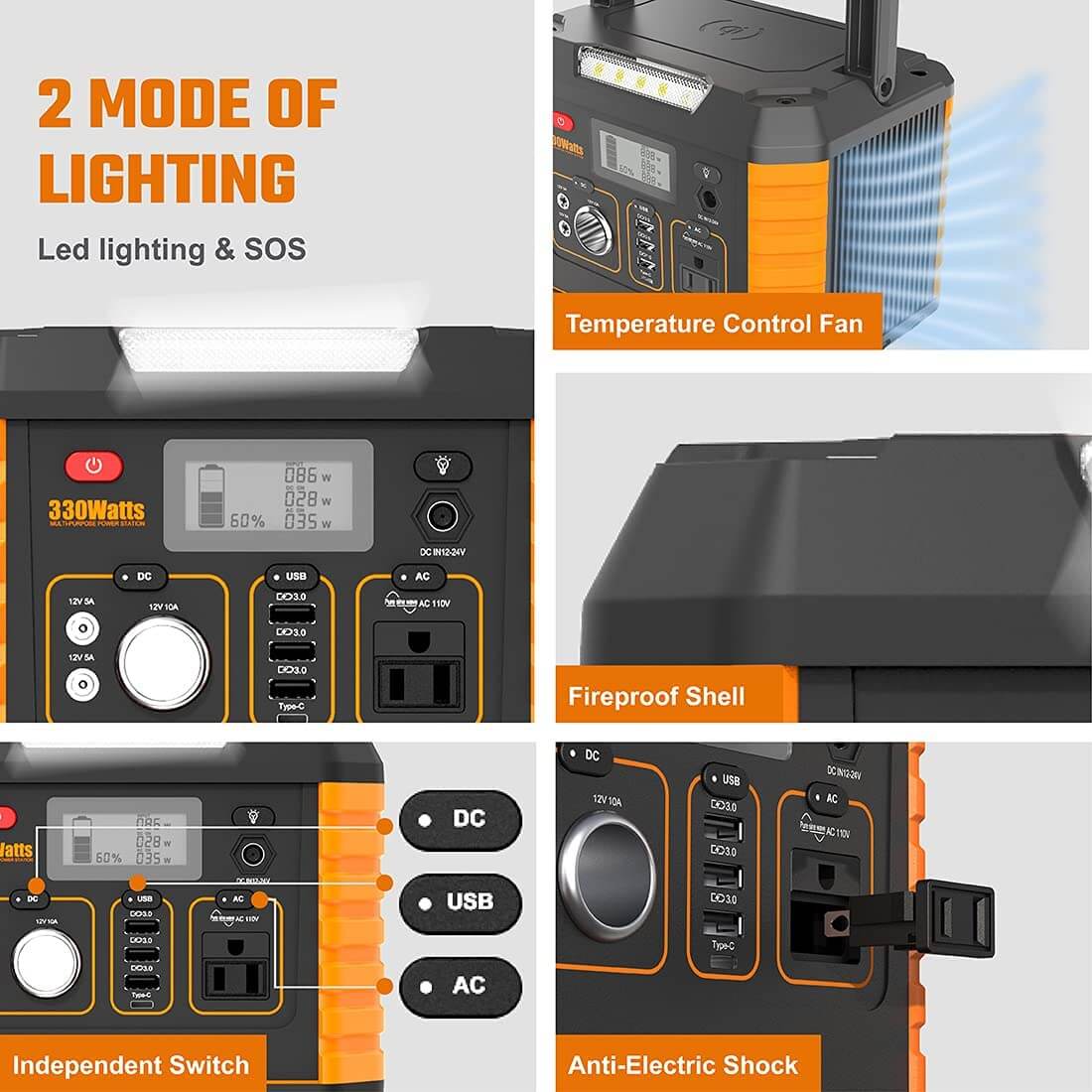 Baldr Portable Power Station MP330